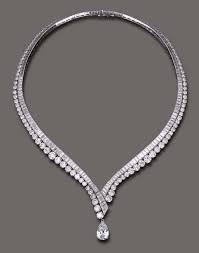 Jewelry 925 Sterling Silver Round Pear Baguette Cocktail Party Necklace Cz Gift Niki Collar Diamond
