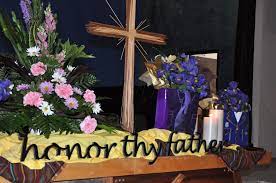 Church altar decorations for father's day. Father S Day Altar Decorations Altar Design Altar Arrangement