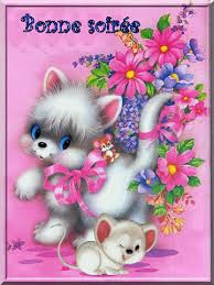 Résultat de recherche d'images pour "bonne soirée chaton"