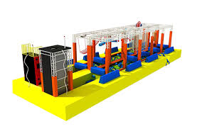 Ninja warrior, le parcours des héros. Un Veritable Parcours Ninja Warrior A Bordeaux Jump Arena