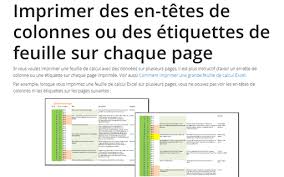 Cet atelier permet de créer des feuilles de calcul (spreadsheets) telles que celles réalisées avec excel ou libreoffice directement dans freecad. Comment Imprimer Une Grande Feuille De Calcul Excel Microsoft Excel 365