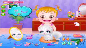 Baby Hazel Wash Pet Game Movie For Kids Girls Children Kid Movies Fun Games For Kids Animal Games