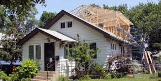 At least one half of the finished floor area must have a ceiling height of at least 7 feet. How To Add A Second Level To A House House Poster