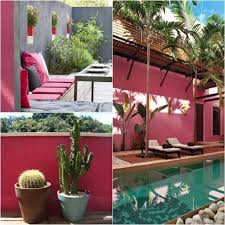 Deco Rose Bonbon Inspiration Et Shopping Clem Around The Corner Deco Mur Exterieur Peindre Mur Exterieur Peinture Mur Exterieur