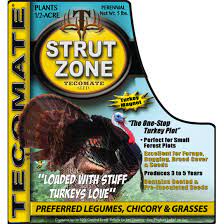 Tecomate Strut Zone Turkey Seed 2 5 Pounds Seeds Food Plot The Struts