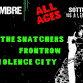 Violence City/ Frontrow / The Snatchers @sotterenea event image