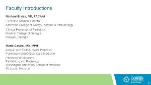 Improve the quality of life to be the best that it can be for all of our patients. Addressing Unmet Medical Needs In Severe Asthma Where