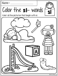 The Beginning Blends Activities L Blends Blends Activities Kindergarten Blends Worksheets