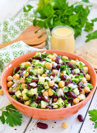 Kidney Bean Salad Recipe Kidney Bean Salad Bean Salad Oil Free Vegan Recipes