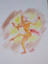 Nataraja Painting By Arpita Bhat Discover sketching by k c vamshi krishna on touchtalent. nataraja painting by arpita bhat