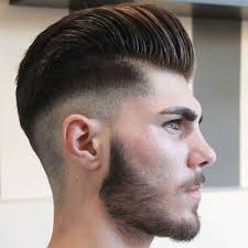 Mid Bald Fade 1 40 Amazing Skin Fade Haircut Bald Fade Haircut Mens Hairstyles Pompadour Pompadour Haircut Skin Fade Pompadour