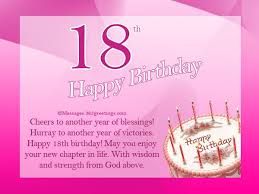 Birthday Wishes For 18 Year Old Daughter 18th Birthday Wishes Messages And Greetings 365greetings Com Birthday Greetings For Facebook Birthday Wishes For Daughter Birthday Wishes Messages