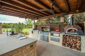 23 Inspiring Diy Open Kitchen Design In The Backyard Equipped A Grilling Station Kitchendesign K Outdoor Kitchen Design Diy Outdoor Kitchen Backyard Kitchen