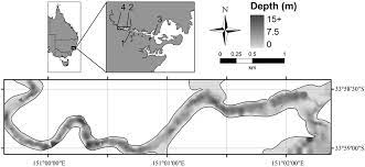 Maybe you would like to learn more about one of these? Bathymetric Map Of The Area Used For 24 H Tracking In Georges River Download Scientific Diagram