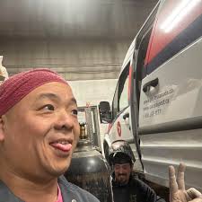 Sushi! From yesterday's media day at the US Open Tennis Championships.  #USOpen