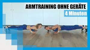 Für wen ist der trainingsplan geeignet? Arm Workout 4 Minuten Ohne Gerate Armtraining Fur Zuhause Youtube