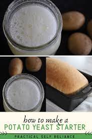 Potato Yeast Starter For Baking Bread Yeast Starter Whole Food Recipes Food