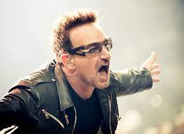 He has been the lead singer of the rock band. Bono Wikidata