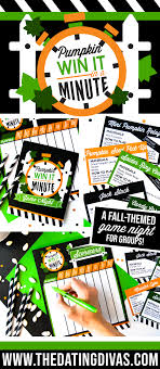 Telling time to the minute worksheets free. Minute To Win It Pumpkin Games From The Dating Divas