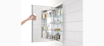 Bathroom lights buying guide freshen up your bathroom with new lights! K 99001 Verdera Medicine Cabinet With Magnifying Mirror Kohler Recessed Medicine Cabinet Mirror Cabinets Bathroom Mirror Cabinet