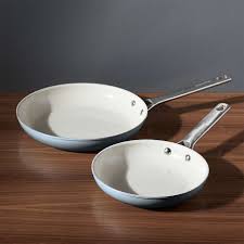 Greenpan Padova Ceramic Nonstick Fry Pan Set Reviews Crate And Barrel Canada Fry Pan Set Greenpan Ceramic Cookware Set