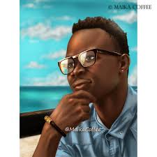 Buy Creative Portrait Study Artwork, Digital Download, Wall Print, Instant  Download, Portrait Art, Man Relaxing, Near Beach, Wall Painting, Online in  India