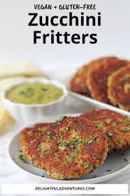 Vegan Gluten Free Zucchini Fritters With Avocado Crema Recipe Gluten Free Zucchini Vegan Recipes Healthy Gluten Free Zucchini Fritters