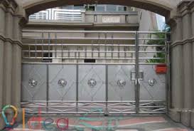 Pagar rumah minimalis, pagar rumah stainless, pagar kantor besi, pagar gerbang pabrik meja makan stainless, scrub station stainless, wastafel stainless steel, tiang antrian stainless. Contoh Desain Pagar Rumah Stainless Steel Unik Desain Interior Exterior