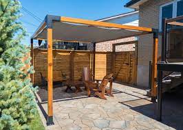 Transform Your Patio Space Today With The Toja Grid Modular Pergola System Our Diy Pergola Kits Only Take 45 Outdoor Pergola Diy Pergola Kits Pergola Designs