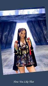 Blacklink Jisoo How You Like That Lockscreen Wallpaper Mv Blackpink Fashion Blackpink Jisoo Fashion