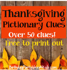 Check spelling or type a new query. Thanksgiving Fall Pictionary Game Kids Tweens Teens