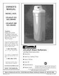 Kenmore Water System Manuals - m