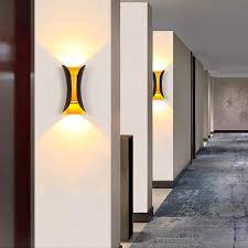 Outdoor modern led wall lights. Buy Rosysky Wall Sconce Set Of 2 Modern Led Wall Light 10w Outdoor Porch Wall Lamp Indoor Wall Y Sconces Exterior Light Fixture Suitable For Bedroom Terrace Courtyard Living Online In Germany