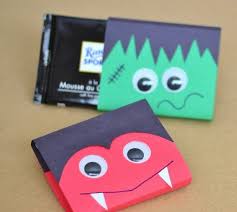 Halloween Sussigkeiten Verpacken Schokoladenverpackung Selber Basteln Vampir Frankenstein Halloween Sussigkeiten Halloween Taschen Halloween