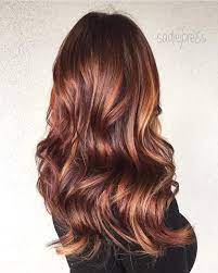Depth And Richness Amazing Multidimensional Hair Color Design With Burnished Copper Brunette And Neutral Gold Tone Hair Colour Design Hair Styles Hair Beauty