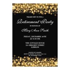 Elegant Retirement Party Gold Sparkles Invitation Zazzle Com In 2020 Retirement Parties Retirement Party Invitations Retirement Invitation Card