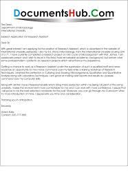 Maybe you would like to learn more about one of these? Cover Letter For Research Assistant