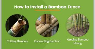 Learn how to make it here. Creative Bamboo Fence Ideas Diy Bamboo Fencing Projects