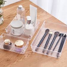 Desk drawer organizer carts are mostly designed with highly ergonomic features. Desk Drawer Organizer Trays With 3 Size Drawer Dividers 6 Organizers Bins Customize Layout Storage Box For Bedroom Dress Drawer Organizers Aliexpress