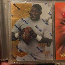 Warren sapp rookie card 1995 upper deck tampa bay rookie hof bgs 9 mint card #12. Pinnacle Other Warren Sapp Rookie Card Poshmark