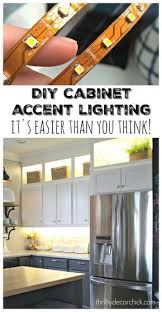 Diy Upper And Lower Cabinet Lighting Kitchen Renovation Over Cabinet Lighting Diy Kitchen