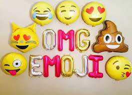 Emoji Emoji Birthday Banner Omg Emoji Theme Emoji Party Emoji Balloons Emoji Birthday Emoji Banner Girls Emoji Birthday Party Emoji Party Emoji Birthday