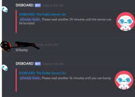 Returns an invite link for this bot. Disboard Bot Commands List