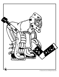 In general, the nhl regular season starts in october an. Hockey Goalkeeper Colouring Pages Page 3 Coloring Library