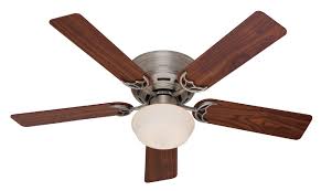 For the top 6 fans without lights for low ceilings view our other video on our youtube channel. Hunter 53074 52 Low Profile Iii Fan With Light