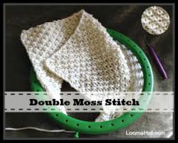 Double Moss Stitch Loomahat Com