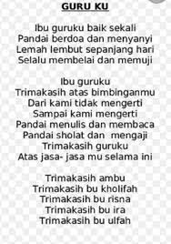 Guru merupakan sosok pahlawan tanpa tanda jasa dan sosok sentral dalam. Buatlah Puisi Tentang Guru Brainly Co Id