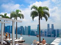 Float In The Sky High Infinity Pool Atop The Marina Bay Sands Hotel In Singapore Hotels With Infinity Pools City View Hotel Dream Pools