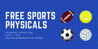 For some people, it's for pure fun, and for others sure, it's not the most extreme sport you can think of. Independence School District On Twitter Free Sports Physicals Will Be Offered August 2nd Between 5 P M And 7 P M At William Chrisman Isd Athletes Must Have A Current Physical On File To