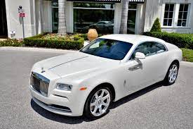 Rare Rolls Royce Wraith In Carrara White For Sale Autofleunce Rolls Royce Wraith Rolls Royce Rolls Royce Cars